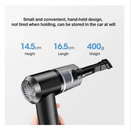Aspiradora inalámbrica para carro 4 en 1 con luz LED