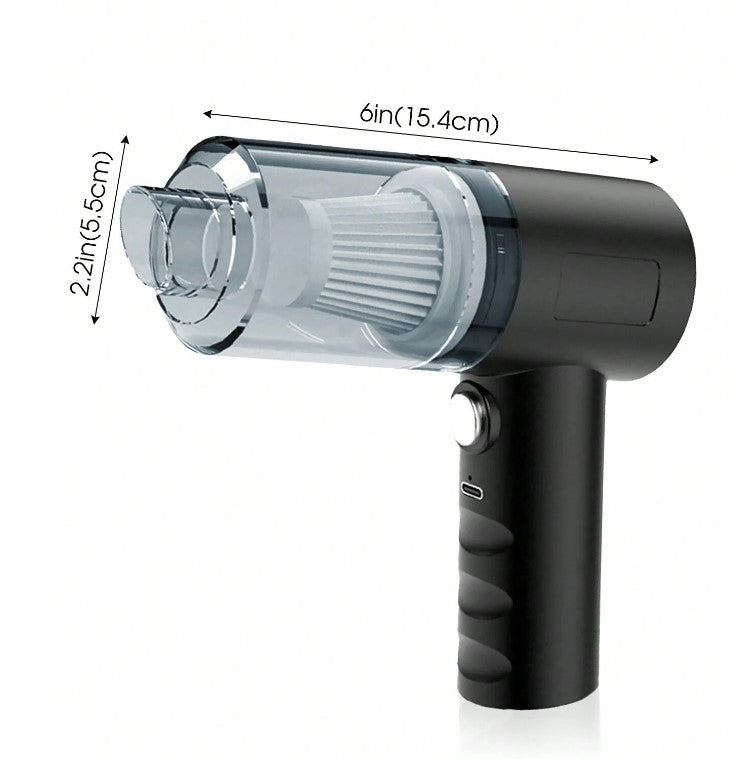 Aspiradora inalámbrica para carro 4 en 1 con luz LED