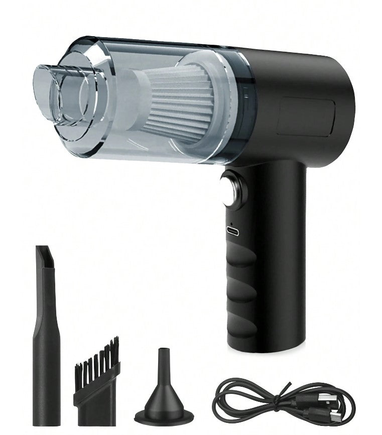 Aspiradora inalámbrica para carro 4 en 1 con luz LED