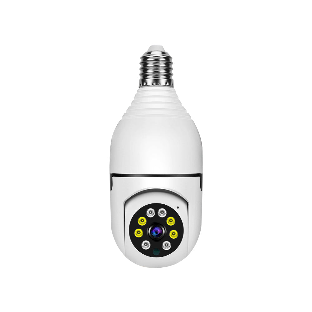 Bombillo con cámara WiFi 360° para vigilar tu casa