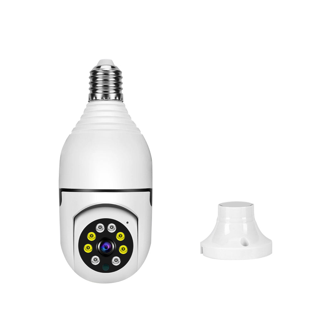 Bombillo con cámara WiFi 360° para vigilar tu casa