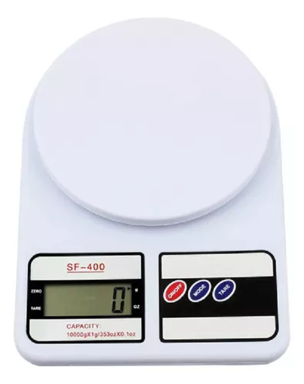 Báscula digital de cocina hasta 10 kg
