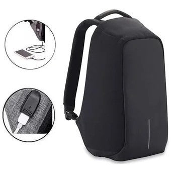 Morral antirrobo impermeable con puerto USB