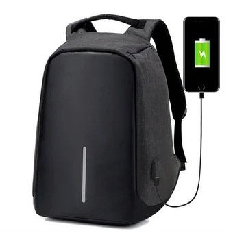 Morral antirrobo impermeable con puerto USB