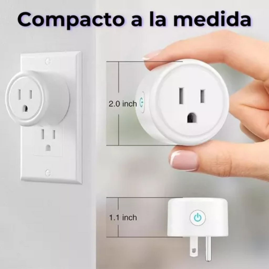Enchufe inteligente WiFi con control por voz