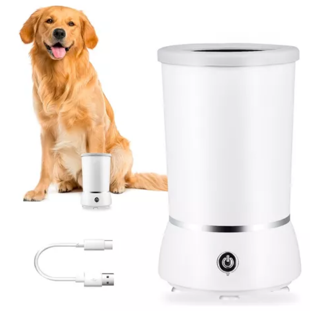Limpiador eléctrico de patas para perros