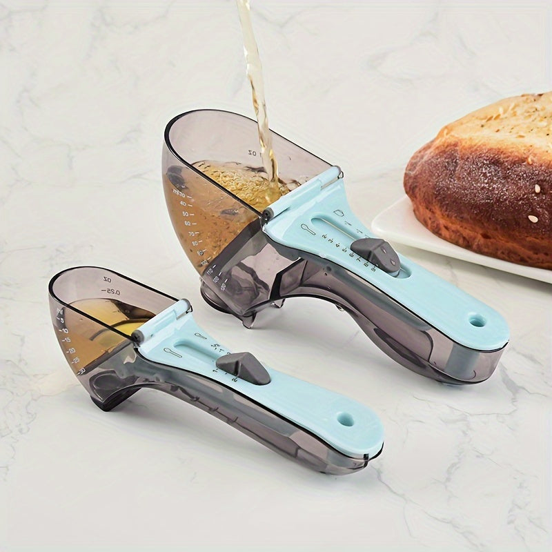 Cucharas medidoras ajustables para cocina y repostería (x2)