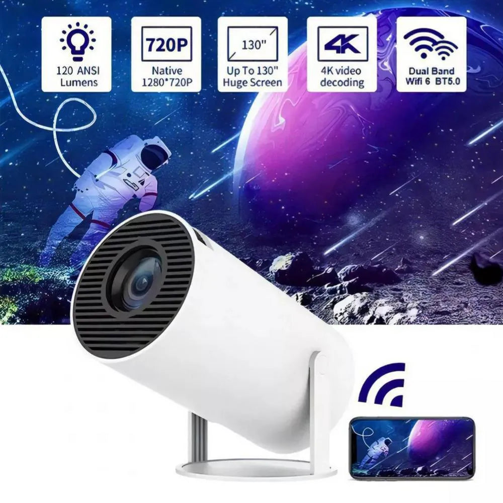 Proyector portátil Smart HY300 con Android y WiFi 6