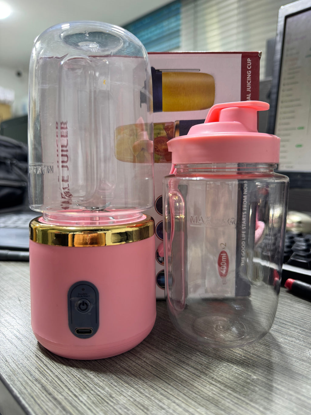 Licuadora portátil recargable de 300 ml