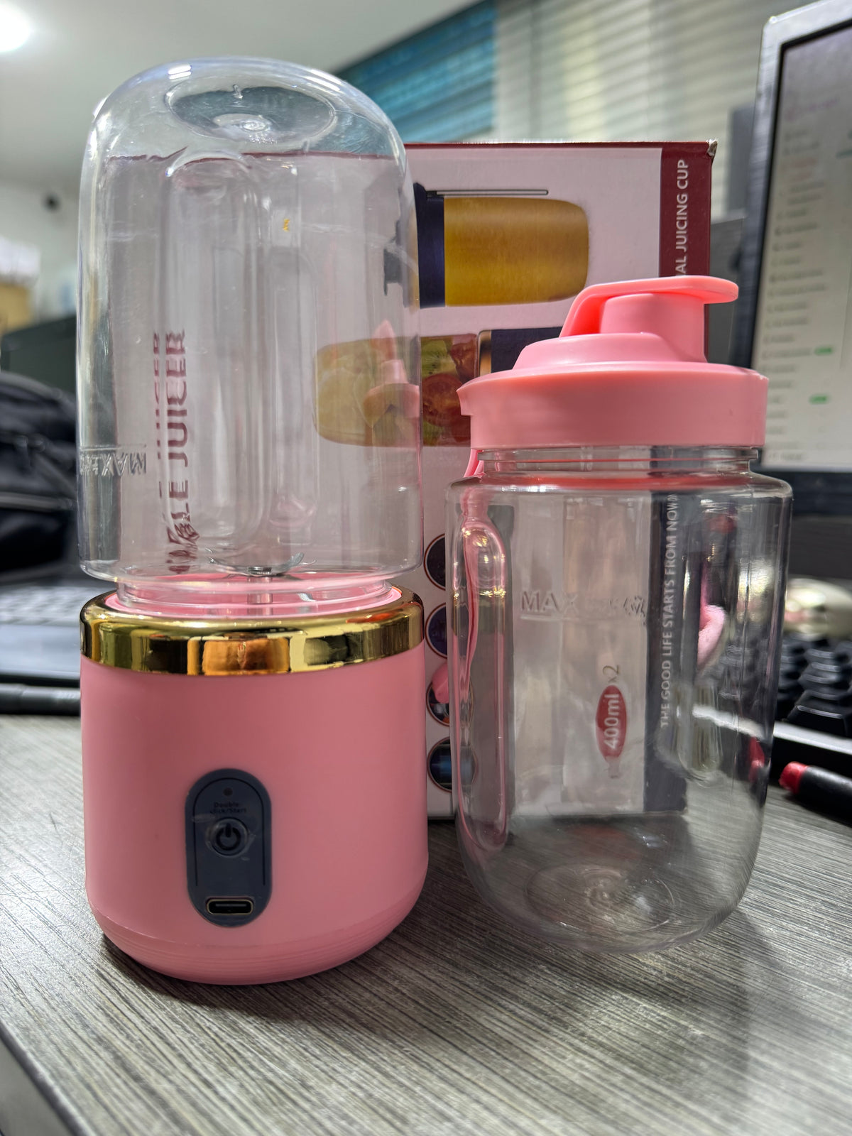 Licuadora portátil recargable de 300 ml